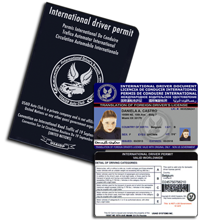 international driving permit without license